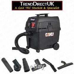 Trend T35A HEPA Wet & Dry Auto-Start Vacuum Dust Extractor 1400w 240v