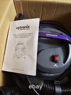 VYTRONIX WSH60 Multi-Function Wet & Dry Vacuum Cleaner & Carpet Cleaner, 4-in-1