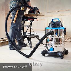 Vacmaster Power 30 PTO Wet & Dry Cleaner, with Power Take Off socket, 30 Litre 2