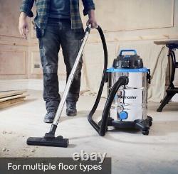 Vacmaster VQ1530SFDC 30L Wet/Dry Vaccum Cleanerrs