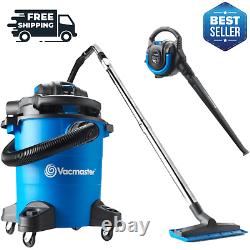 Vacmaster WD18 AG+ Garden Vacuum & Blower Wet/Dry, 1500W, 18L for Grass & Patios