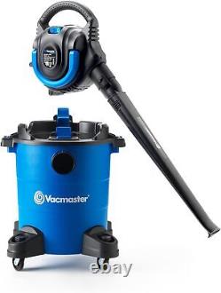 Vacmaster WD18 AG+ Garden Vacuum & Blower Wet/Dry, 1500W, 18L for Grass & Patios