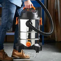 Wet And Dry Vacuum Cleaner Diy Dust Car Shop Home Garage Vac Water Tank Bagless