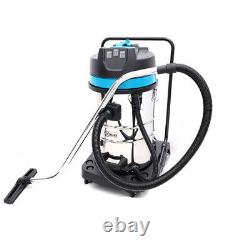 Wet And Dry Vacuum Cleaner Industrial 80 Litre 3000W Carwash Black