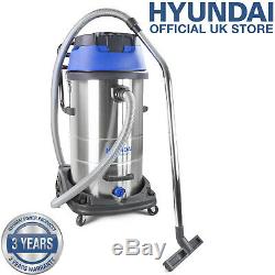 Wet & Dry Vac 100L- BIGGER THAN 80L Industrial Vacuum Cleaner Vac 3000W HYUNDAI
