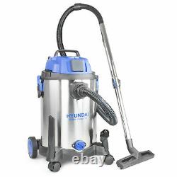 Wet & Dry Vac Industrial Vacuum Cleaner 30L Blower 1400W HYV13014