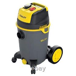 Wet&Dry Vacuum Cleaner Black/Yellow 25 L Power Tool Integrated accessory holder