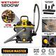 Wet&dry Vacuum Cleaner Heavy Duty 35l Hoover 1200w With Power Take-off Socket
