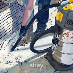 Wet and Dry 38 Litre Dust Extractor M Class Vacmaster WD M38 PCF 110V