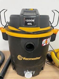 Wet and Dry Vacuum 45L 1200W Heavy Duty Vacmaster