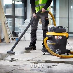 Wet and Dry Vacuum 45L 1200W L Class Dust Extractor HEPA 13 Heavy Duty Vacmaster