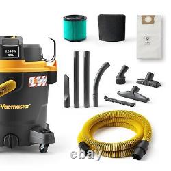 Wet and Dry Vacuum 45L 1200W L Class Dust Extractor HEPA 13 Heavy Duty Vacmaster