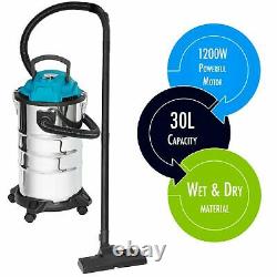 Wet and Dry Vacuum Cleaner with Blowing Function, Ideal DIY / Workshop 230/110V