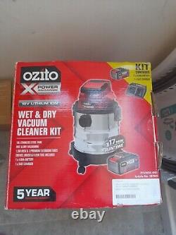 Wet&dry Vacuum Cleaner Kit Ozito